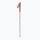 Ski touring lazdos Viking Spider black/red