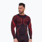 Vyriškas termoaktyvus džemperis Brubeck Dry black/red
