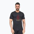 Vyriški termoaktyvūs marškinėliai Brubeck Outdoor Wool Pro black