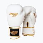 Bokso pirštinės StormCloud Boxing Pro white/gold