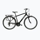 Vyriškas žygio dviratis KROSS Trans 1.0 black/silver/gloss