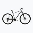 Kroso dviratis KROSS Evado 5.0 grey/black/gloss