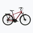 Vyriškas žygio dviratis KROSS Trans 4.0 ruby/black/gloss