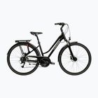 Moteriškas žygio dviratis KROSS Trans 4.0 In black/silver/gloss