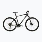 Kroso dviratis KROSS Evado 7.0 black/silver/gloss