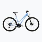 Moteriškas krosinis dviratis KROSS Evado 3.0 In blue/white/gloss