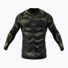 SMMASH Tiger Armour vyriškas marškinėliai su ilgomis rankovėmis juodai-žali RSO3