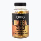 Omega 3-6-9 Real Pharm riebalų rūgštys 90 kapsulių 712035