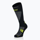 Vyriškos slidinėjimo kojinės Brubeck Ski Force juodos / žalios