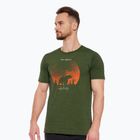 Vyriški termo marškinėliai Brubeck Outdoor Merino Wool Pro SS dark green/tree