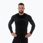 Vyriškas termoaktyvus džemperis Brubeck Thermo juoda/mėlyna