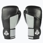 DBX BUSHIDO Muay Thai natūralios odos bokso pirštinės juodos ARB-431sz
