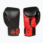 Bokso pirštinės DBX BUSHIDO "Hammer - Red" Muay Thai juodos/raudonos