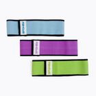 Spokey Tracy 3 dalių fitneso gumų rinkinys, spalva 929941