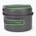 Turistinių indų rinkinys Rockland Travel Duo Anodized grey/green
