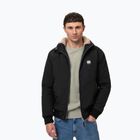 Vyriška žieminė striukė Pitbull Sherpa Hooded black