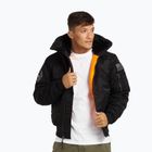 Vyriška striukė Pitbull Sherpa Hooded Bomber black