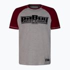 Pitbull West Coast vyriški marškinėliai Boxing 210 bordo spalvos