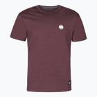 Pitbull West Coast vyriški marškinėliai T-S Small Logo 160 Basic bordo spalvos