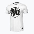 Pitbull West Coast Scratch 170 GSM balti vyriški marškinėliai