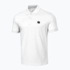 Vyriški Pitbull West Coast Polo marškinėliai su logotipu 210 GSM balti