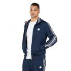 Vyriška striukė Pitbull West Coast Trackjacket Tape Logo Terry Group dark navy