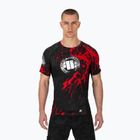 Pitbull West Coast Blood Dog 2 Rashguard juodas vyriškas marškinėliai