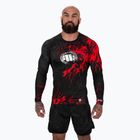 Vyriški marškinėliai ilgomis rankovėmis Pitbull Rashguard Blood Dog II black