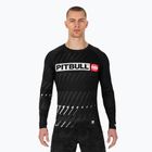 Vyriški marškinėliai ilgomis rankovėmis Pitbull Rashguard Street Dog black