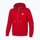 Vyriškas džemperis Pitbull Small Logo Hooded Zip red