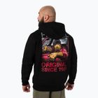 Vyriškas Pitbull West Coast Drive džemperis su gobtuvu black
