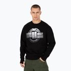 Vyriški Pitbull West Coast Steel Logo Crewneck džemperiai juodi