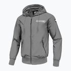 Vyriška striukė Pitbull West Coast Athletic Logo Hooded Nylon light grey