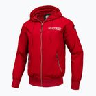 Vyriška striukė Pitbull West Coast Athletic Hilltop Hooded Nylon red