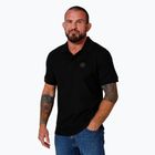 Pitbull West Coast vyriški Rockey polo marškinėliai juodi
