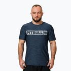 Vyriški marškinėliai Pitbull Hilltop Casual Sport navy melange