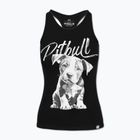 Moteriškas tank topas Pitbull Puppy black