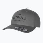 Pitbull Snapback ,,USA CAL" Klasikinė žemo profilio grafitinė beisbolo kepuraitė
