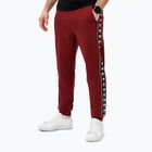 Vyriškos kelnės Pitbull Tape Nugget Jogging burgundy