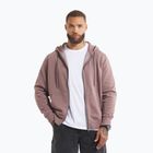 Vyriškas džemperis Pitbull Lancaster 2 Hooded Zip Sweatshirt washed burgundy