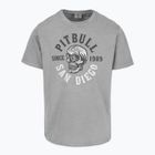 Vyriški marškinėliai Pitbull Shkull Logo grey