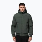 Vyriška žieminė striukė Pitbull Balboa 2 Hooded dark green