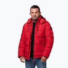 Vyriška žieminė striukė Pitbull Piedmont Quilted Hooded fluorescent red