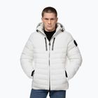 Vyriška žieminė striukė Pitbull Crestline Padded Hooded off white