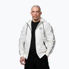 Vyriška striukė Pitbull Athletic Tape Nylon Hooded off white
