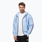 Vyriška striukė Pitbull Athletic Tape Nylon Hooded light blue