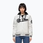 Moteriška striukė Pitbull Angela San Diego Hooded Varsity off white