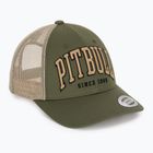 Vyriška kepurė su snapeliu Pitbull Mesh "Pitbull Norton" Trucker Low Profile green