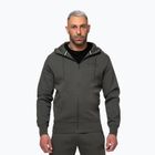 Vyriškas džemperis Pitbull Sampson Hooded Zip Sweatshirt grey/green