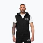 Vyriškas džemperis Pitbull Badger Hooded Vest Zip black